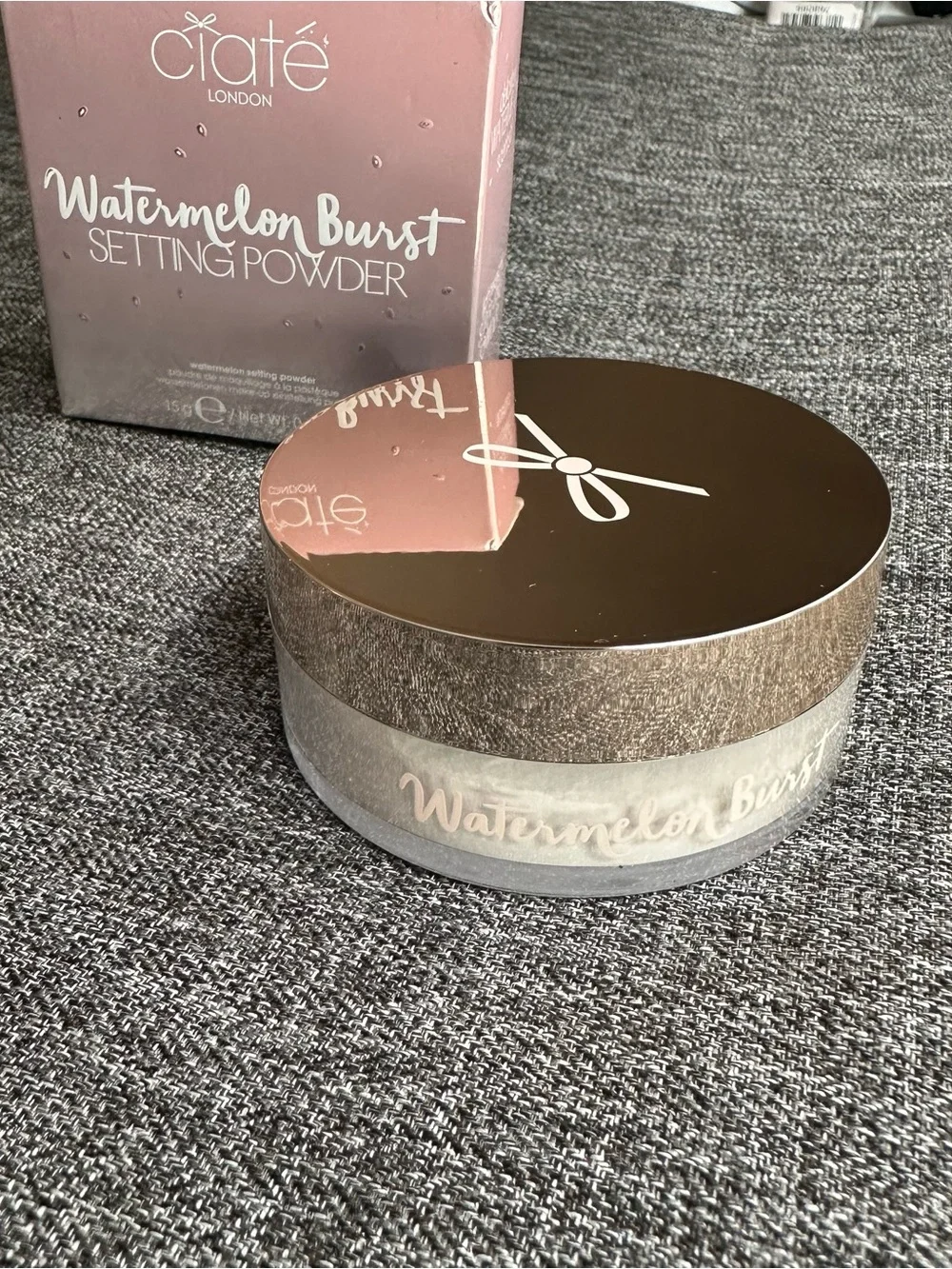 NEW Ciate London Watermelon Burst Setting Powder Loose Full Size 15g .52oz